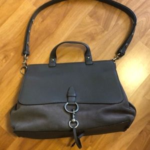 Rebecca Minkoff suede & leather bag